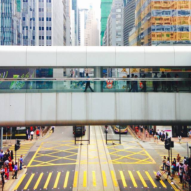 中环至半山自动扶手电梯