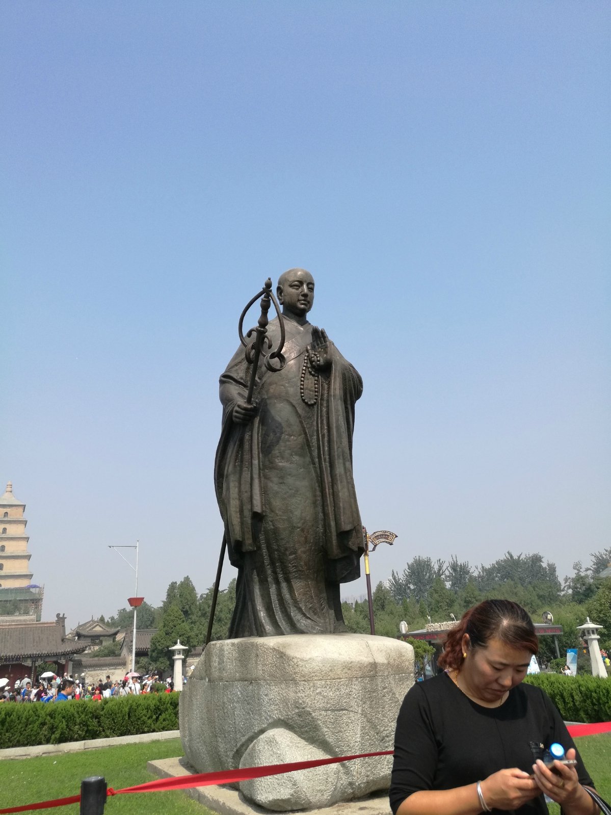 西安的一个象征,来西安的话,有时间一定要来看看,历代政治家,文人墨客