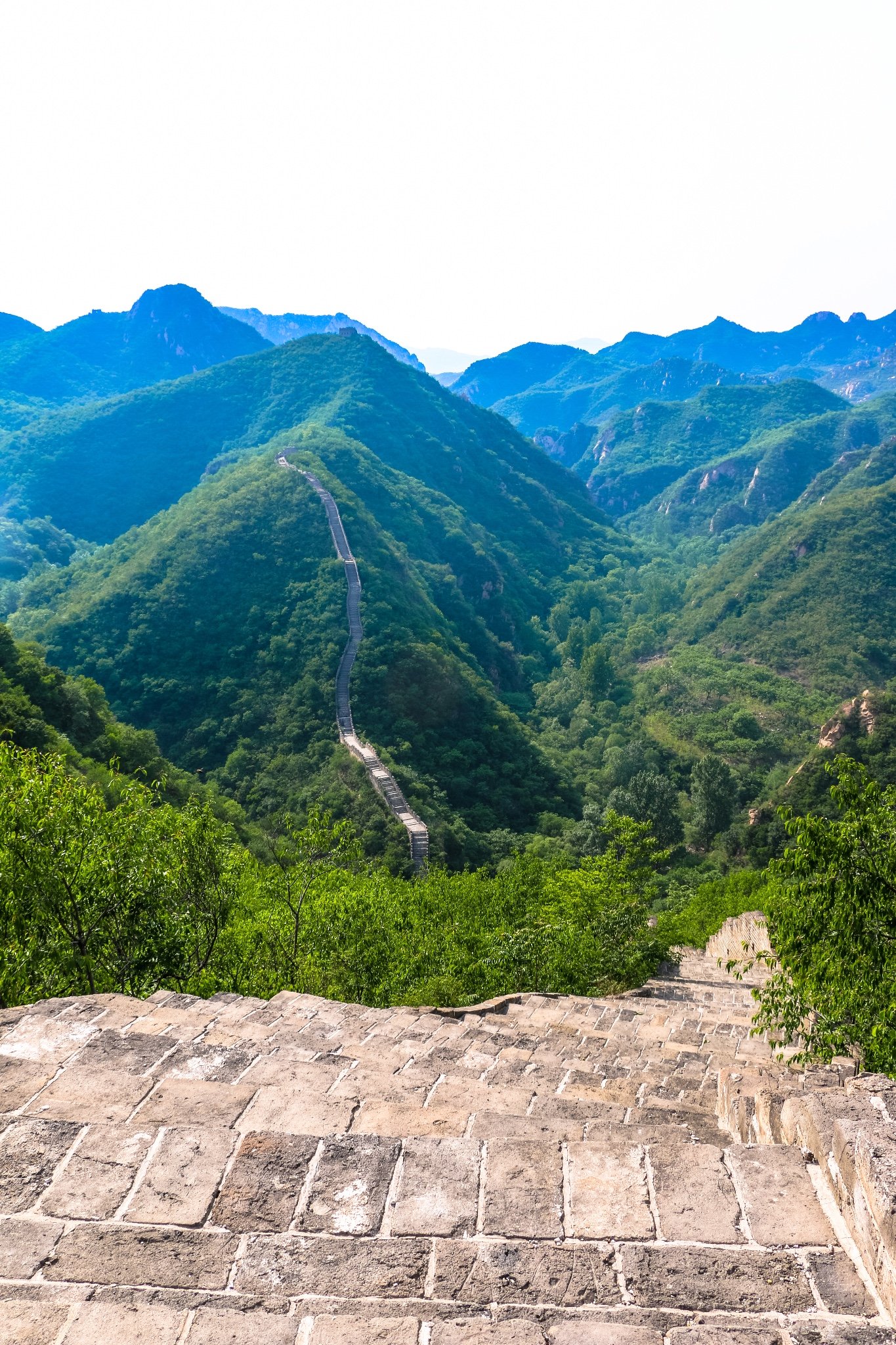 背着飞机走长城:黄花城水长城