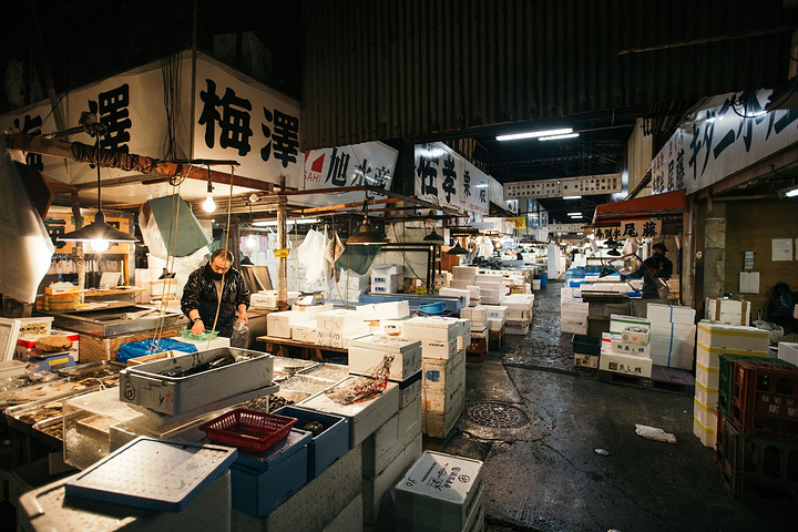 第二天起来得特别早,因为要去这次的重头戏——筑地市场