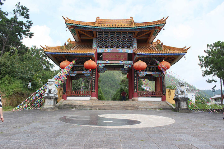 2023巍宝山的风景很美,绿植也很茂密,在路旁经常会看到各种各样的菌子,上百年粗壮的古树,矗立在路上的..._巍宝山-评论-去哪儿攻略
