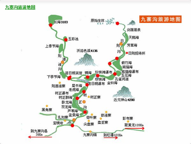 长海九寨沟海拔最高的一个景点不管有没有高反和血丝我们的九寨沟之旅