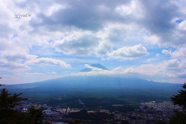 河口湖富士山全景缆车