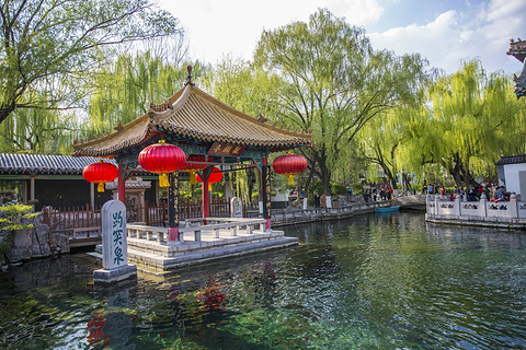 趵突泉景区旅游景点攻略图