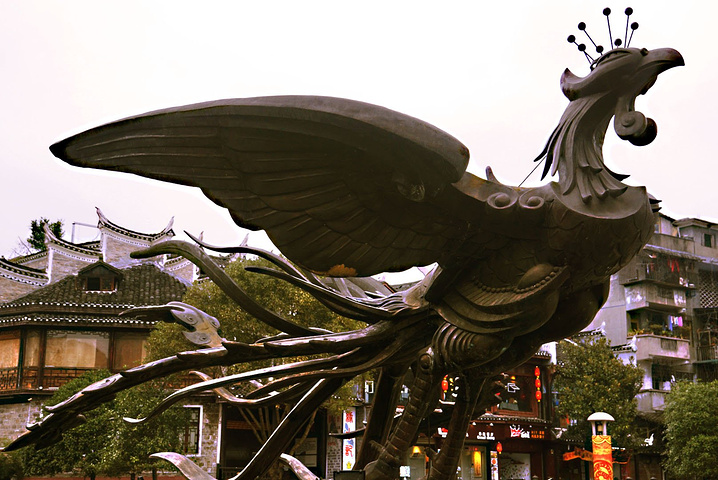 凤凰广场,《烟雨凤凰》演出,凤凰象鼻山_大山谷图库