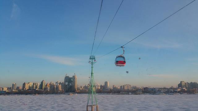 松花江观光索道