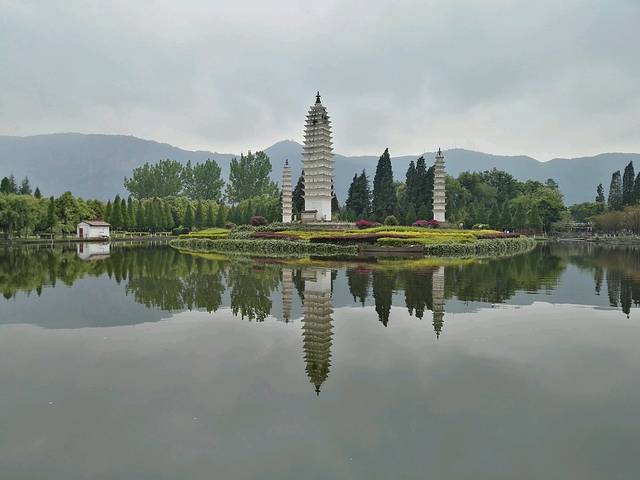 大理三塔.白族的代表性建筑