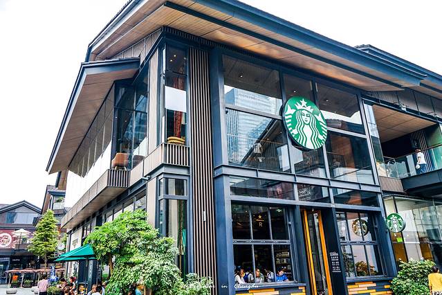 星巴克 全黑围裙店(太古里店)