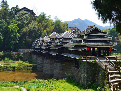 三江风雨桥旅游景点图片