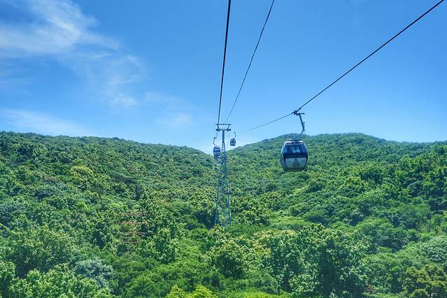 普陀山佛顶山索道