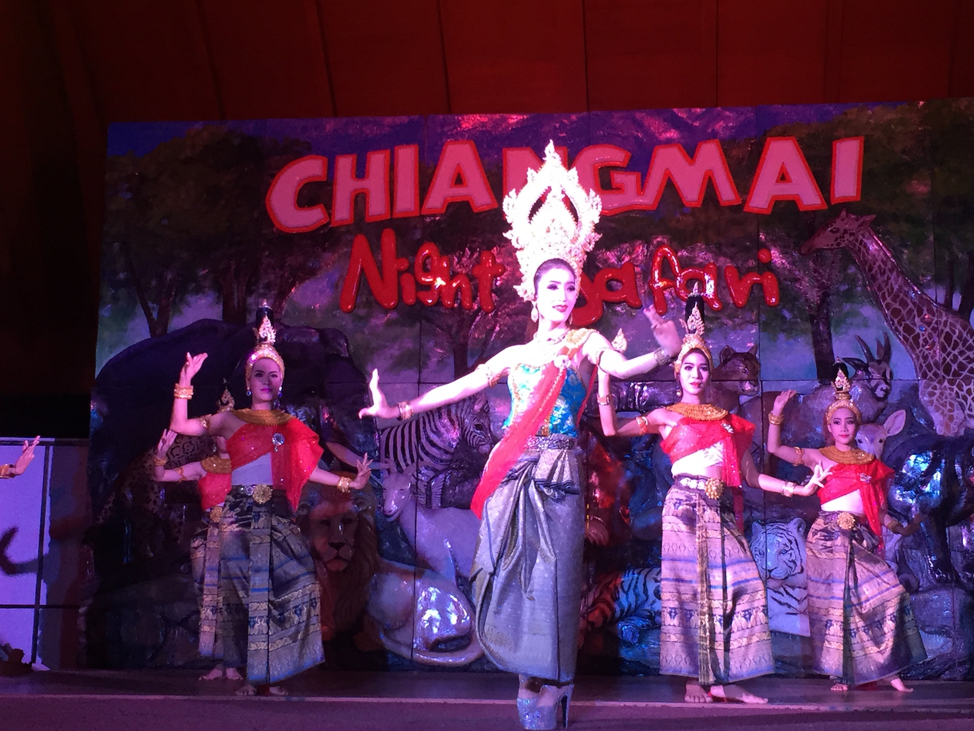 清迈夜间动物园,是泰国最大的动物园.我是提前在网上购票的 便宜好多