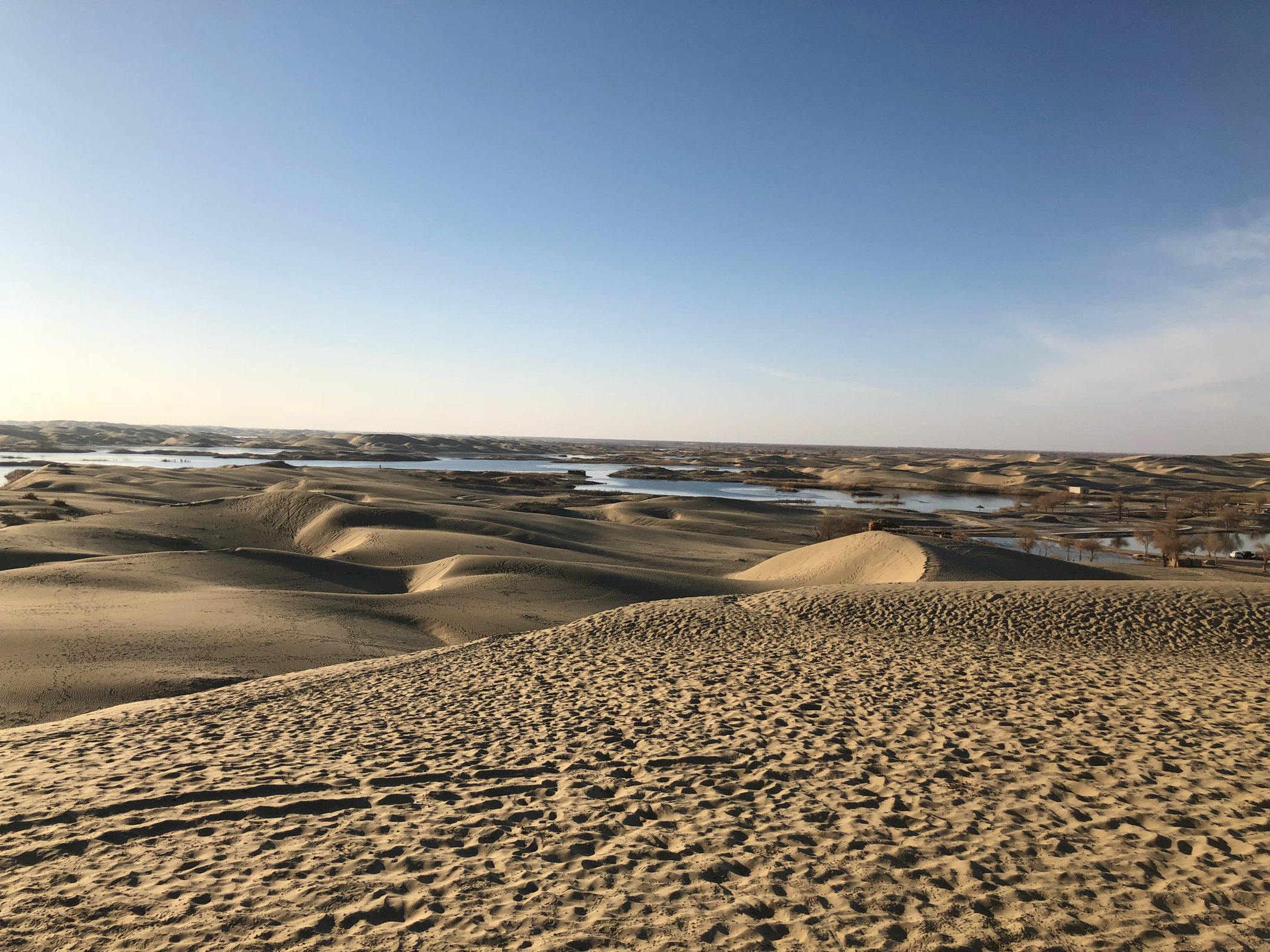 2019塔克拉玛干沙漠游玩攻略,这是我第一次骑骆驼,紧张,.