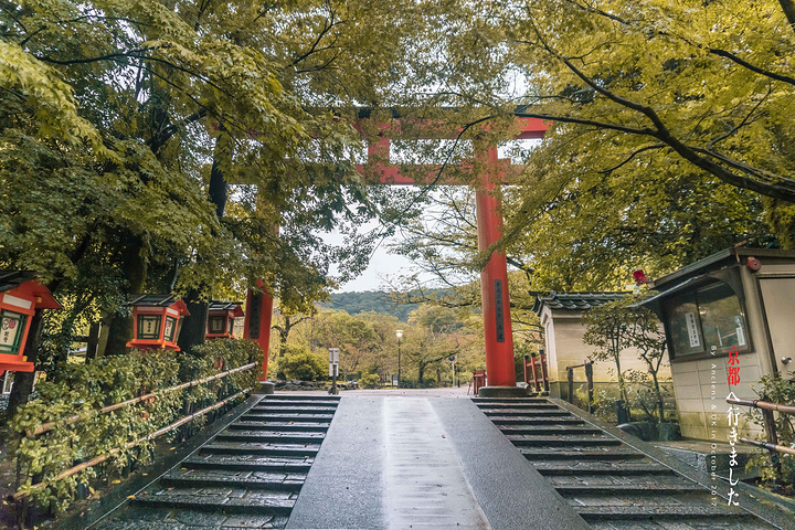 21在祗园和清水寺一带 属于来京都必去的景点 和所有神社一样 在主殿附近可以买到本神社的护身符和朱印 八坂神社 评论 去哪儿攻略