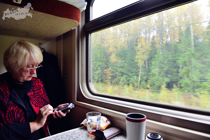 晚上回到了弗拉基米尔搭乘去往圣彼得堡的夜火车,在弗镇慢悠悠地溜达