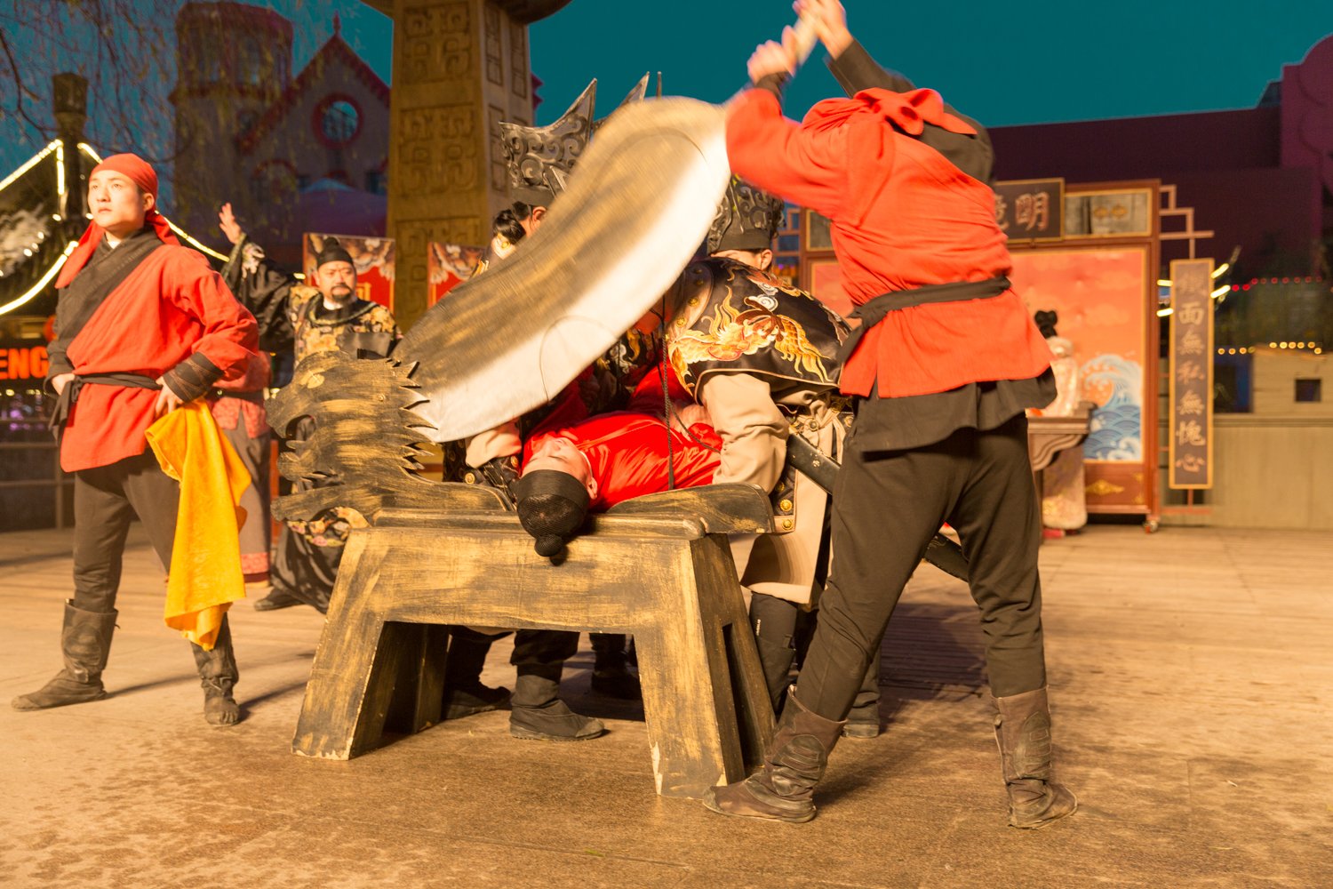 经典的刺激的乐趣的动感的成为了这个景区的鲜明特色