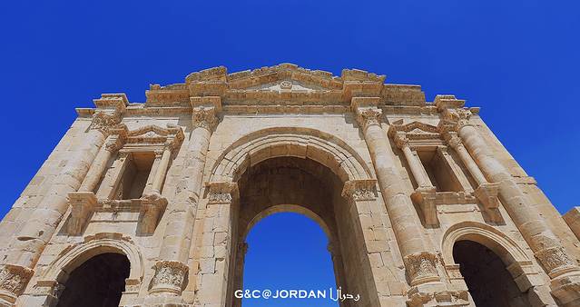 杰拉什罗马古城遗址