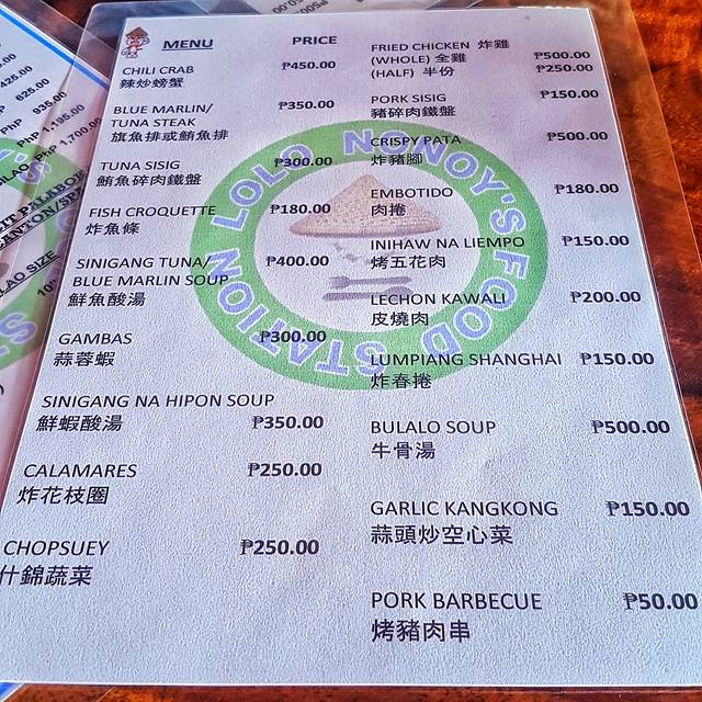 Lolo Nonoy's Food Station