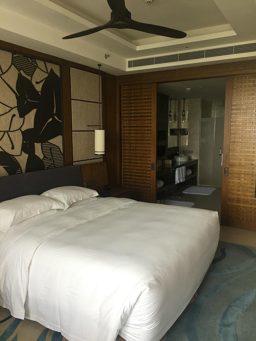 遇见"胖五")顺利到达酒店,前台入住,告知已经为我升级到"海景发射套房