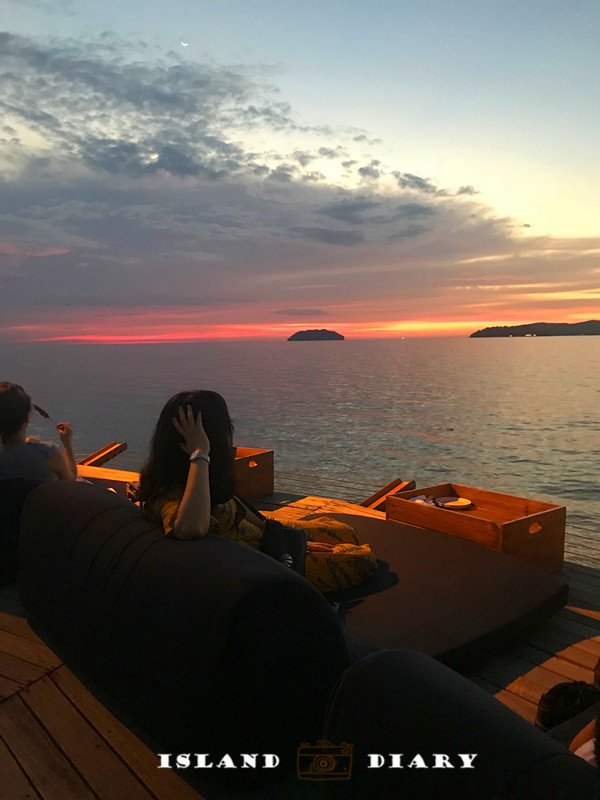 沙巴香格里拉日落酒吧