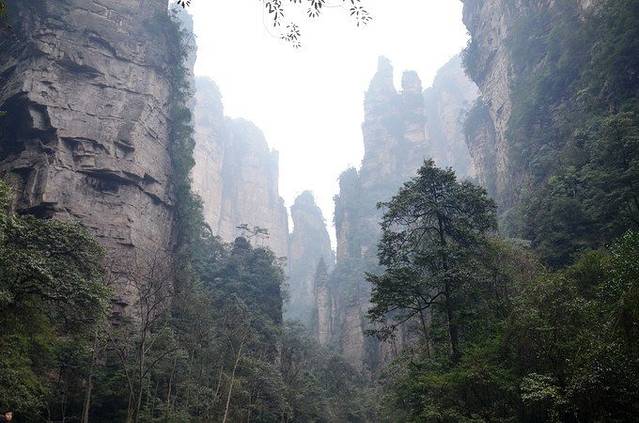 张家界自驾-必看-张家界三日游-夏天与冬天不一