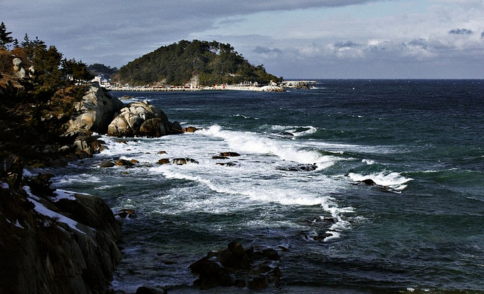 韩友家带你游韩国江原道江陵乌竹轩,船桥庄,休休庵,镜浦海边-江陵旅游攻略-游记-去哪儿攻略