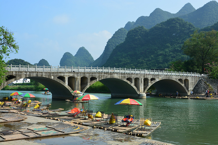 金龙桥,后来修的,没有遇龙桥历史悠久_遇龙河景区"的评论图片
