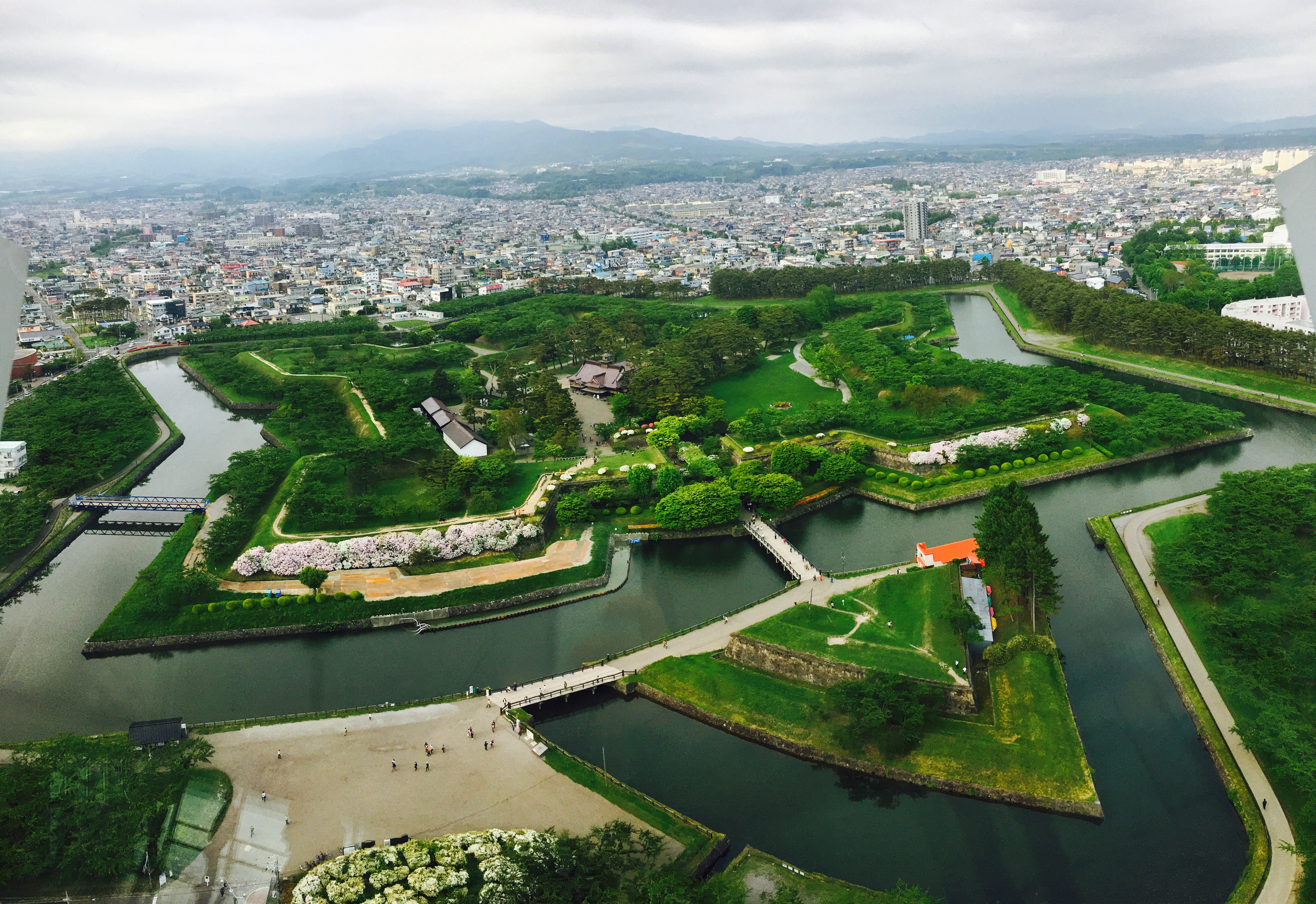 五棱郭公园图片