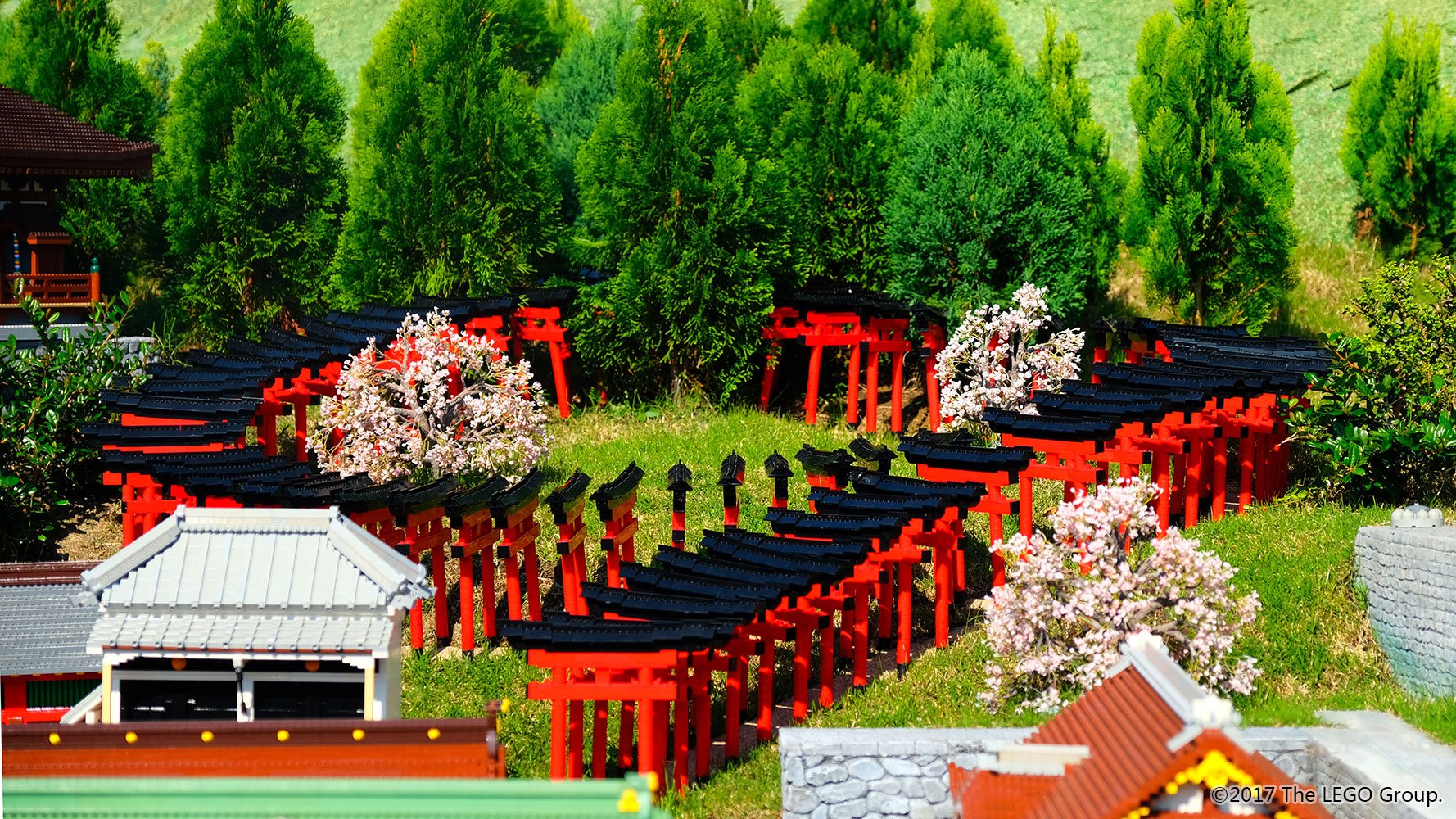 2018日本乐高乐园游玩攻略,用乐高积木搭建的