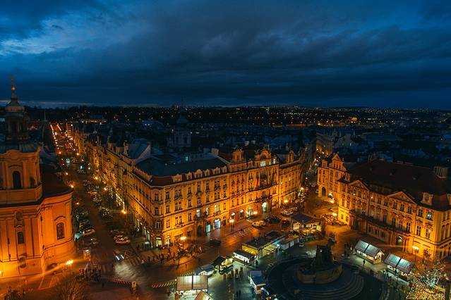 布拉格市政厅阶梯