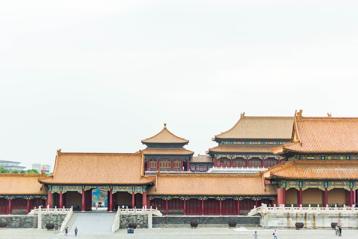 事先在故宫官网上购买了门票,因此不需要排长