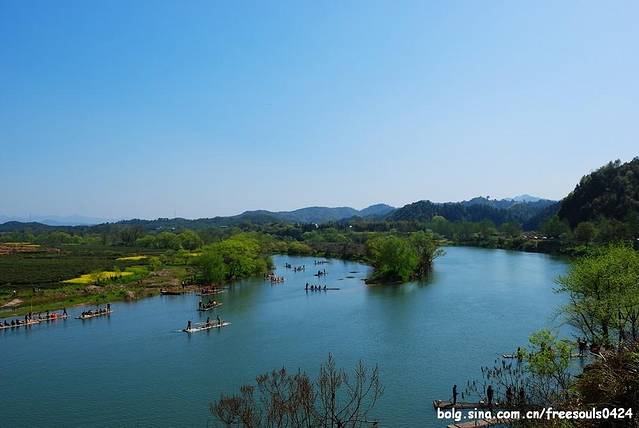 婺源月亮湾