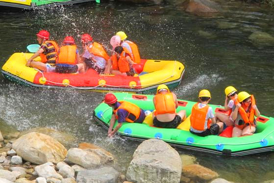 双溪大峡谷漂流