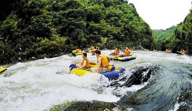 龙门水帘洞漂流