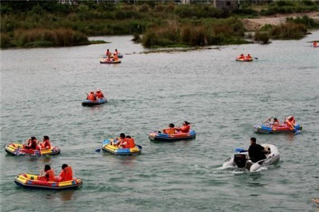 雁荡五虎山漂流