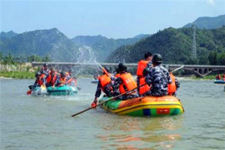 西峡灌河军事漂流