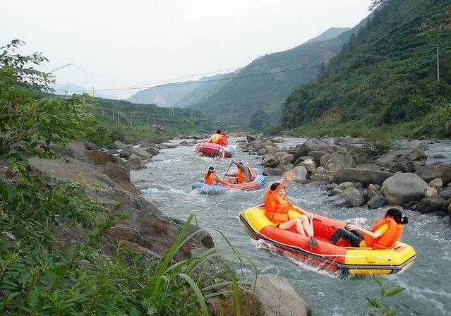 龙游大峡谷漂流