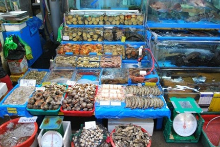 嵊泗县菜园镇水产品市场