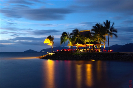 沙巴香格里拉日落酒吧