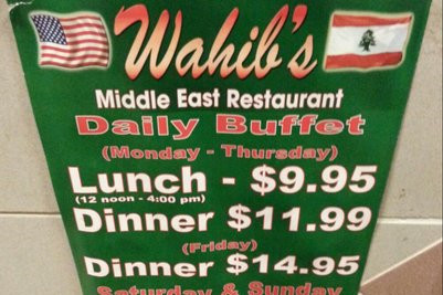 Wahib's Middle East Restaurant