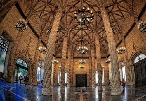 巴伦西亚丝绸交易厅