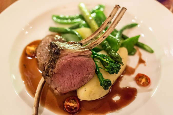 tasmanian lamb cutlet