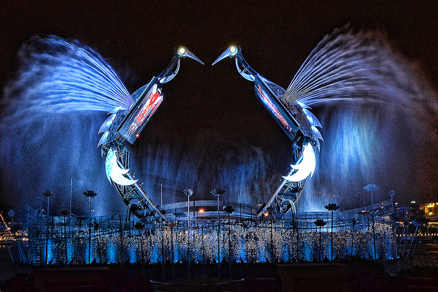 新加坡圣淘沙仙鹤芭蕾表演