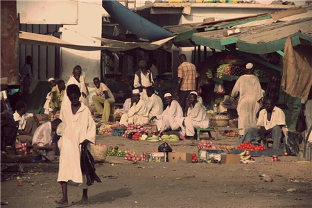 苏丹港鱼市