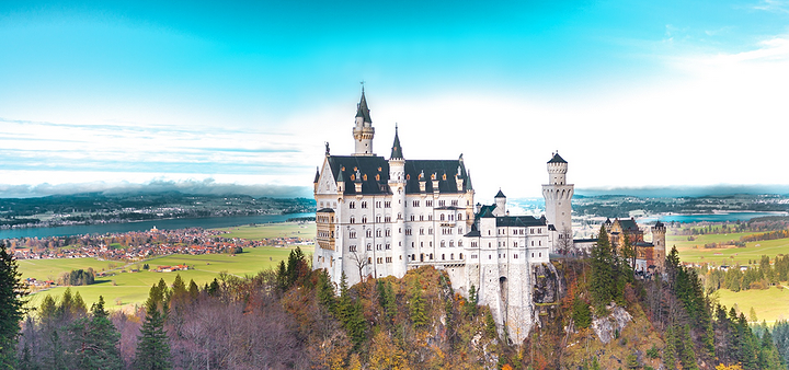 高天鹅堡旅游图片