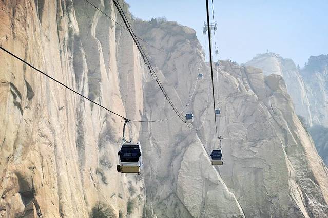 华山西峰索道