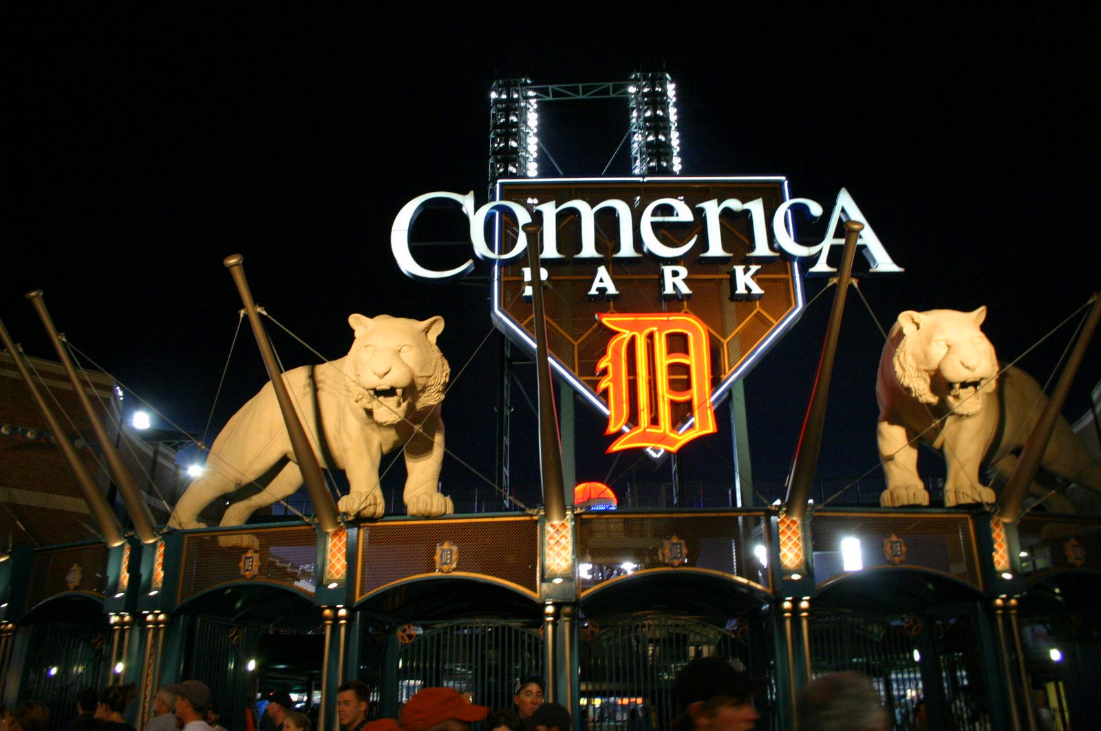 卡玛瑞卡公园建于1901年,是一个位于底特律市中心露