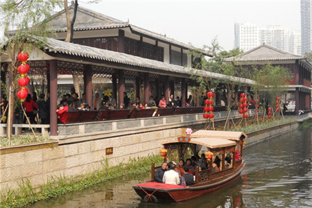 广州荔枝湾游船