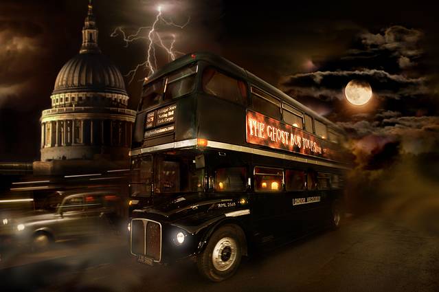 Ghost Bus tour