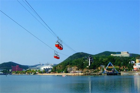 老虎滩跨海空中索道