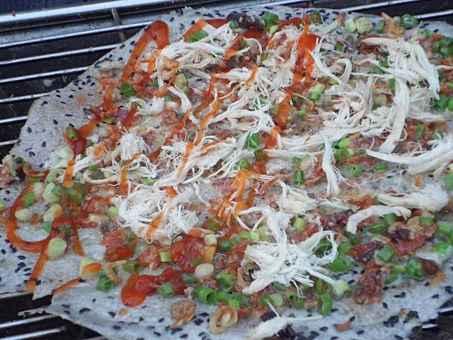 鸡肉丝越南比萨